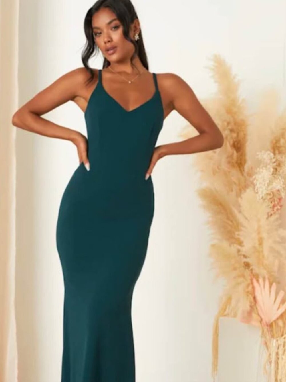 Lulus Forest Green Bridesmaid Dress